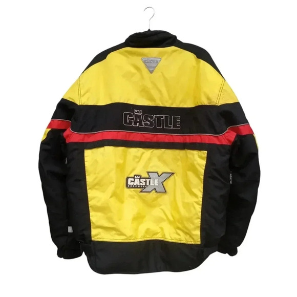 Vintage Castle X Snowmobile Racing Vented Insulated Jacket Men's Size XXL - Picture 2 of 15